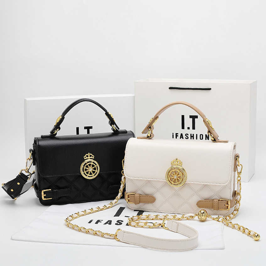 

2023 New Shoulder Bags 59%off Women's single-shoulder square small women's handbag chain Lady Casual Cross-Body Handbags Fasctory sale, White