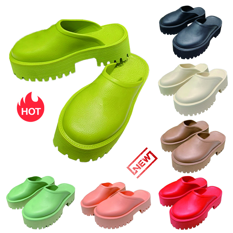 

Designer Ladies Slippers Womens Rubber Thick Sole Perforated G Sandals Fashion Platform beach woman shoes outdoor activities Full of personality sandals, Customize