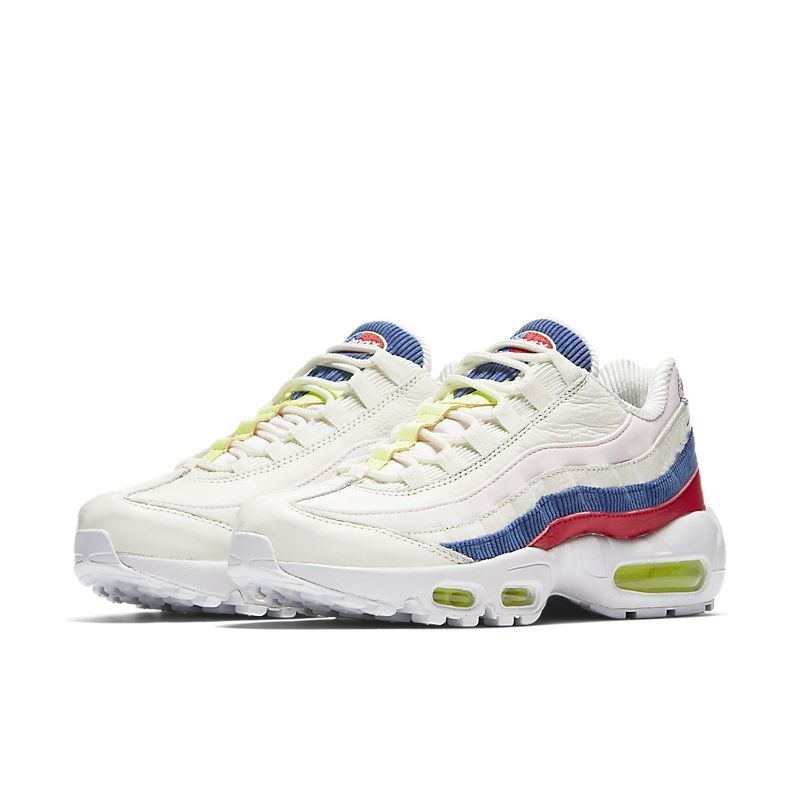 2023 Women Outdoor Running Shoes Trainer 95 SE Panache Cream White Red-Blue Designer Sneakers Outfit Lifestyles With Boxes