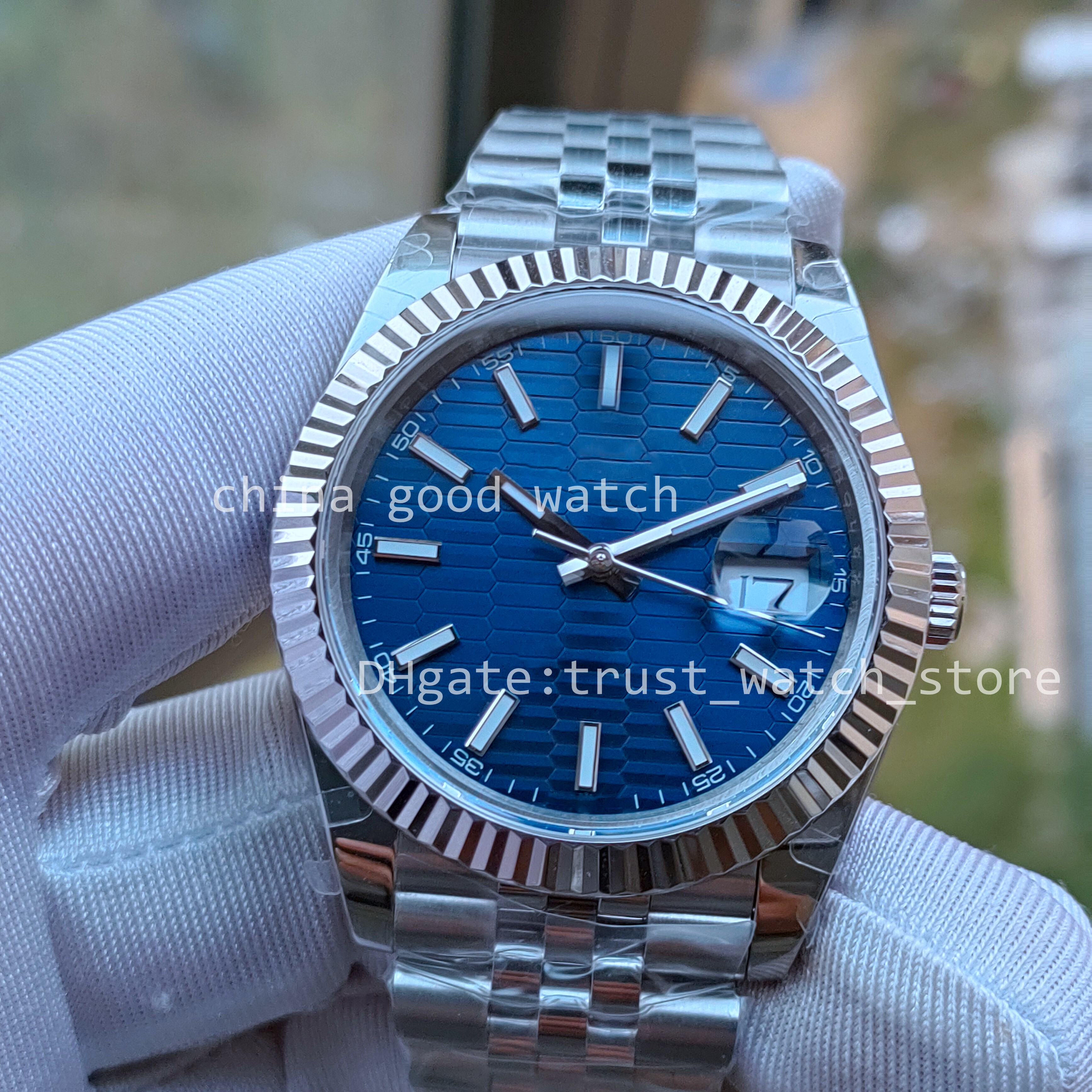 

14 Model Super Watch BPF Factory Men's 41MM Stainless Steel Case Jubilee Strap Automatic Movement Watches BP Blue Dial Wristmaps Sapphire Glass Original box NFC Card