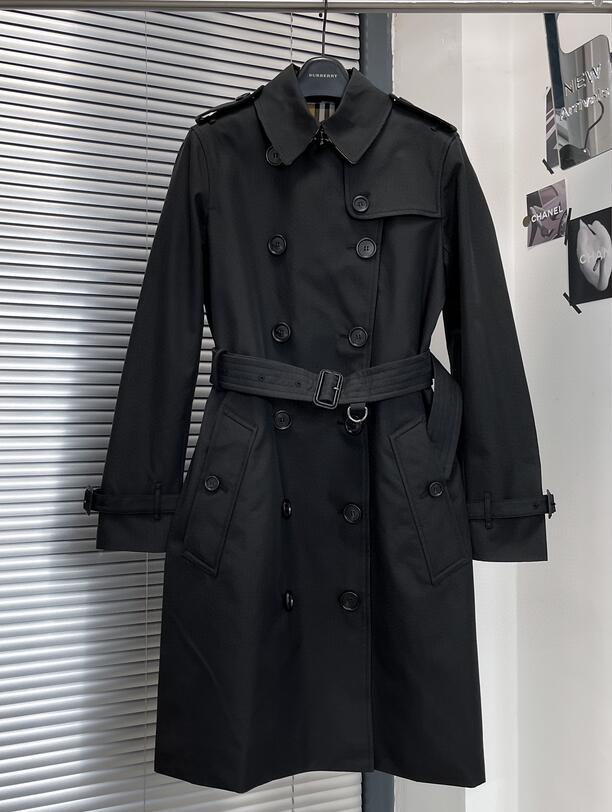 

NEW CLASSIC! fashion brand design England trench coat/high quality thick cotton middle long style slim fit trench/ladies trench for spring and autum KENF450 size S-XXL, Khaki