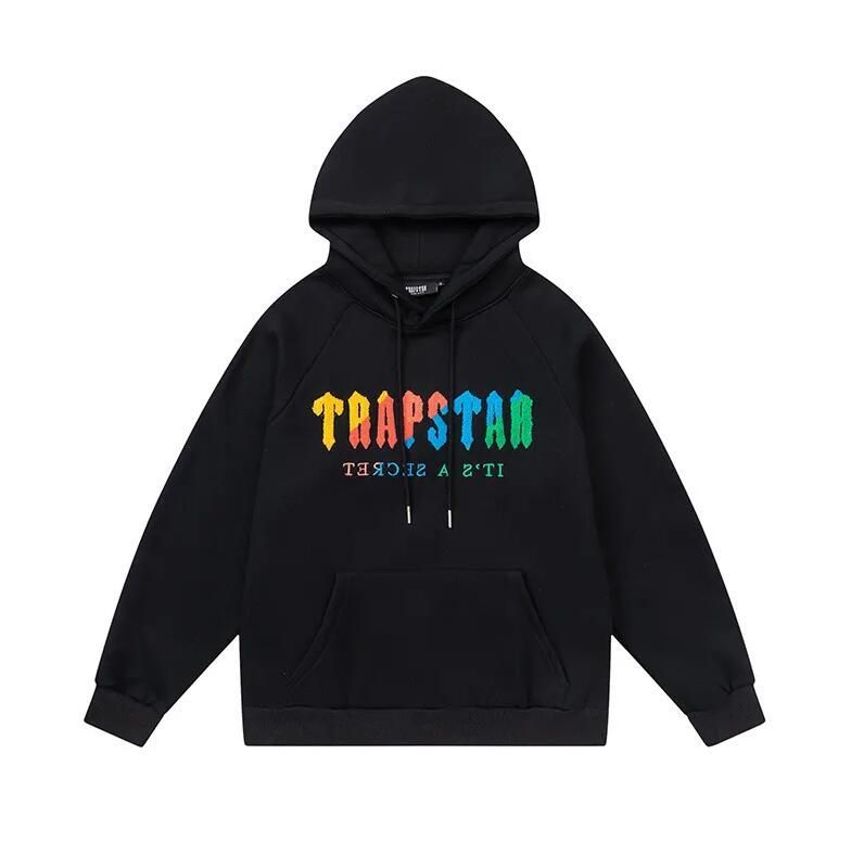 

2023 Men's Hoodies Trapstar Street Trend Towel Embroidery High Quality Designer Fleece Sweatshirts Men Women Tracksuits Pullover Sweatpants Suits Size S-XL, Not sold separately (add postage)
