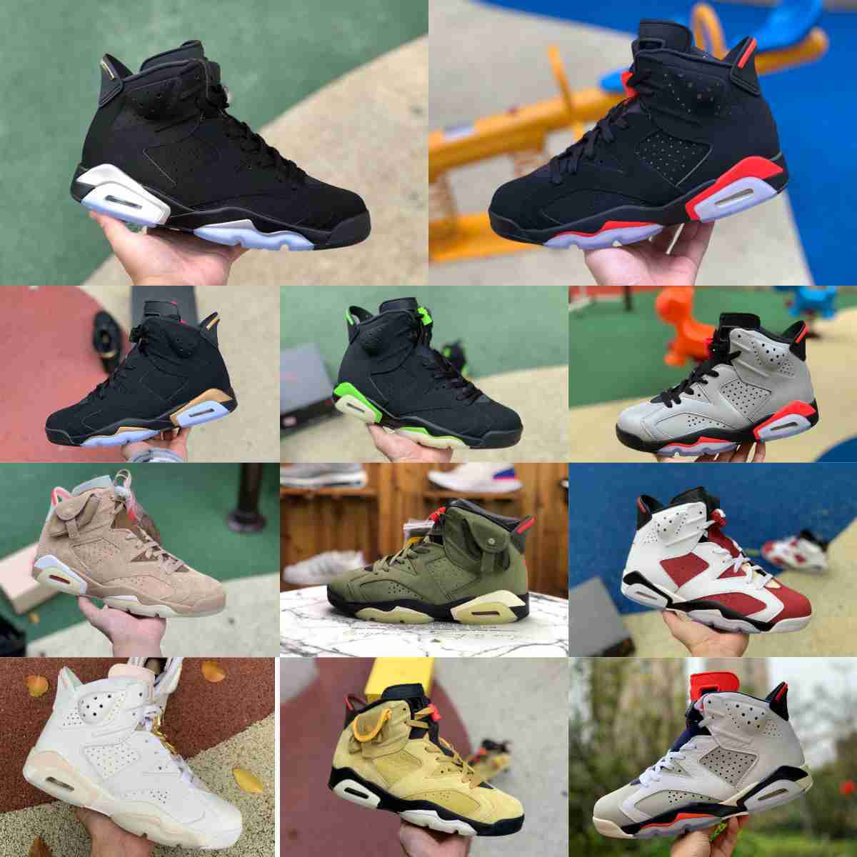 

2023 New High Quality Hot Travis Scotts Jumpman 6 Metallic Silver DMP Travis Scotts Carmine Men Basketball Shoes 6s Trainers Mens Sports Sneakers With Box, Shua