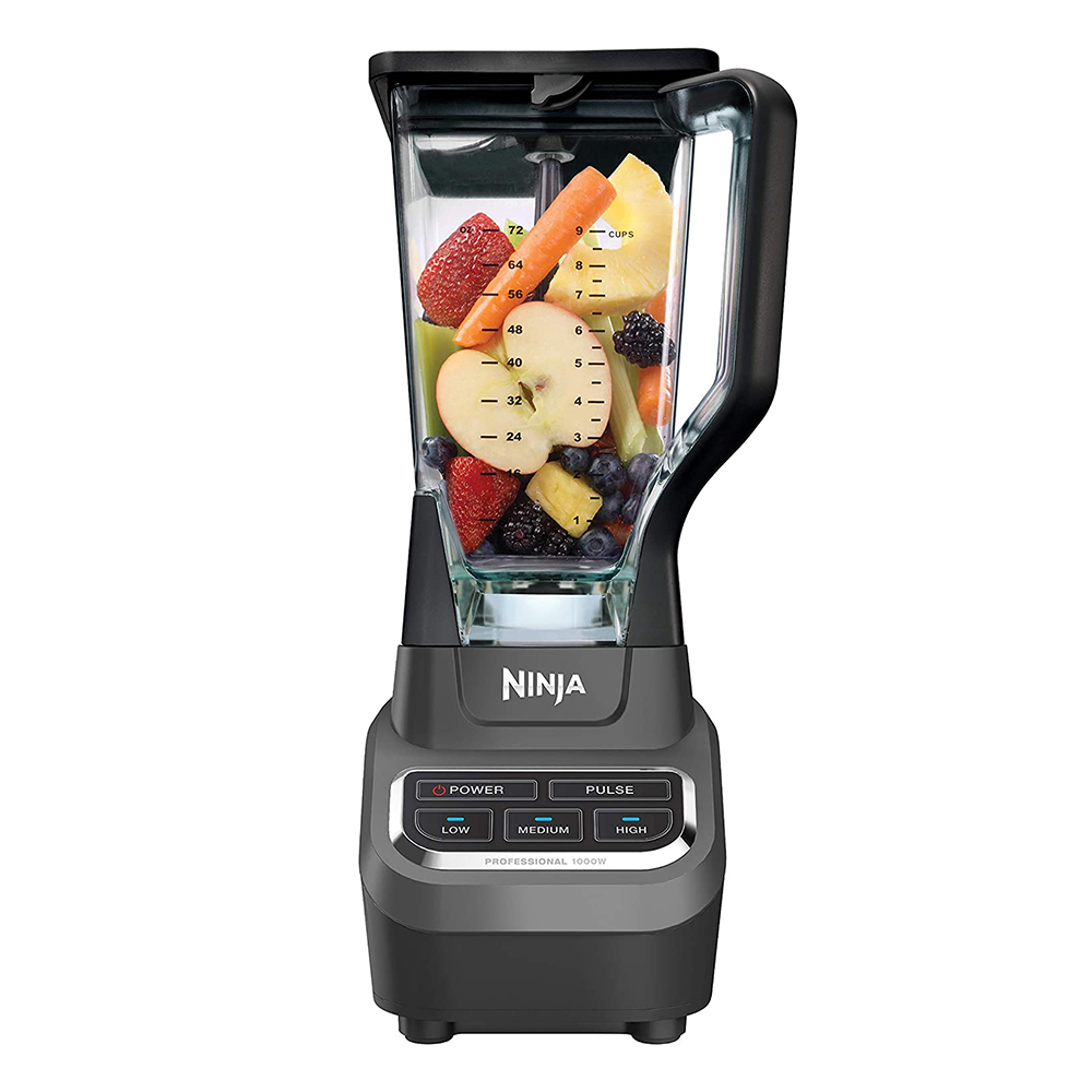 

Ninja BL610 Professional 72 Oz Countertop Blender with 1000-Watt Base Fruit Juicers