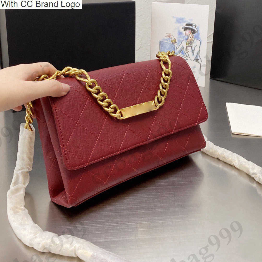 

CC Cross Body French Classic Chain Handle Totes Flap Quilted Bags Lambskin Diamond Gold Hardware Handbags Designer Wallets Womens Multi-pocket Crossbody Coins P, Box