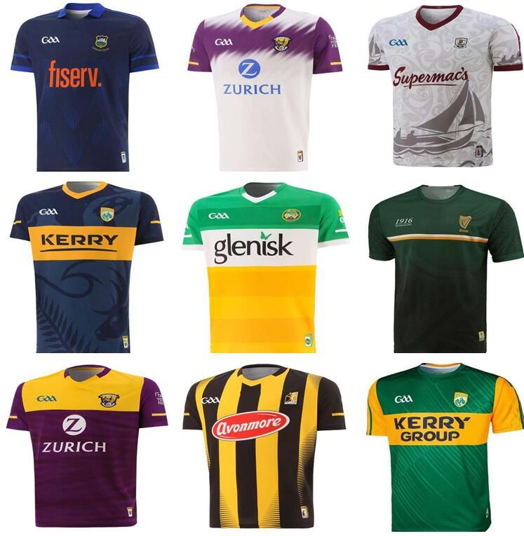 

2022 2023 Kilkenny Wexford GAA rugby Jersey Offaly Tyrone Galway Remastered Tipperary KERRY Limerick soccer shirt, Lavender