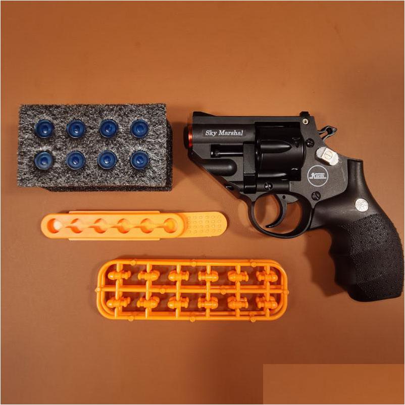 

Gun Toys Korth Sky Marshal 9Mm Revoer Toy Pistol Handgun Blaster Soft Shooting Model For Adts Boys Birthday Gifts Cs Drop Delivery Dhske