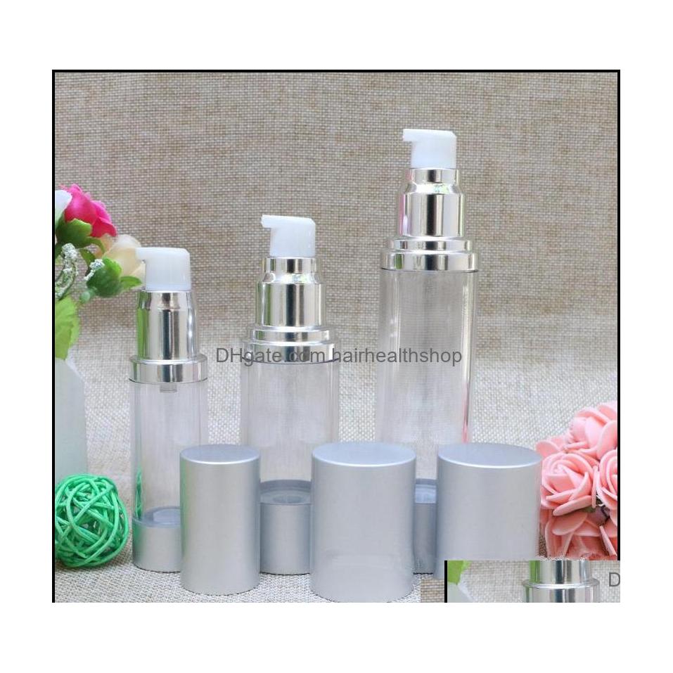

Perfume Bottle Airless Cosmetic Cream Pump Containerslotion Vacuum Bottles With Pumpmatte Sier F569 Drop Delivery 2021 Per Fragrance Dh4Ue