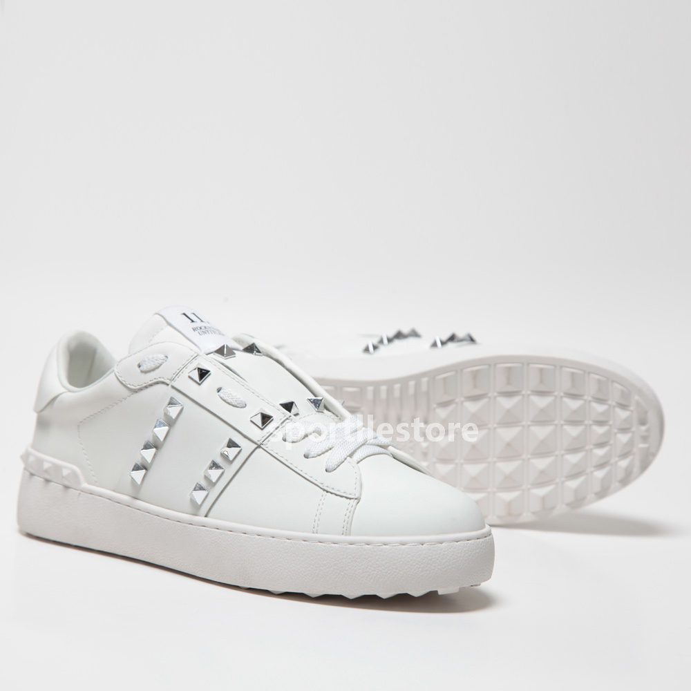 

Valentino top new arrival Casual Shoes White Black Red Fashion Mens Women Leather Breathable Shoes Open Low sports Sneake, 11