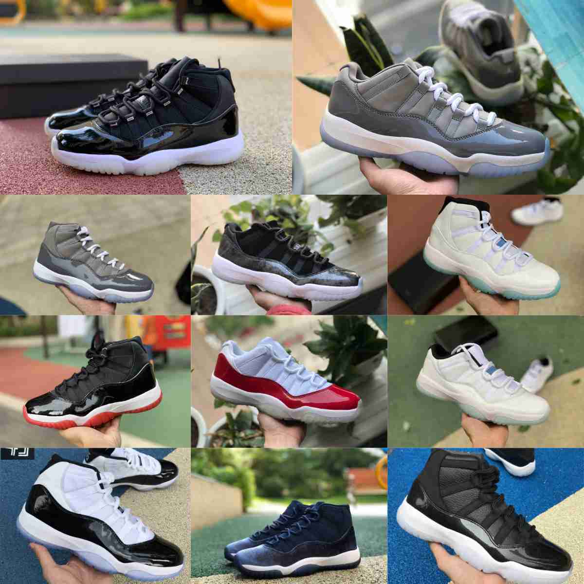 

2023 Jumpman Cherry Red 11 11s High Basketball Shoes 25th Anniversary Playoffs Bred Space Jam Win Like Easter Cap And Gown Low Columbia Midnight Navy Trainer Sneakers, Please contact us
