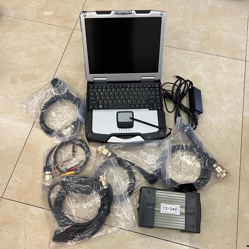 

MB Star Diagnosis Tool MB Star C3 Multiplexer Scanner Tool V2014.12 Soft-ware HDD CF-30 4G Laptop 2 years warranty