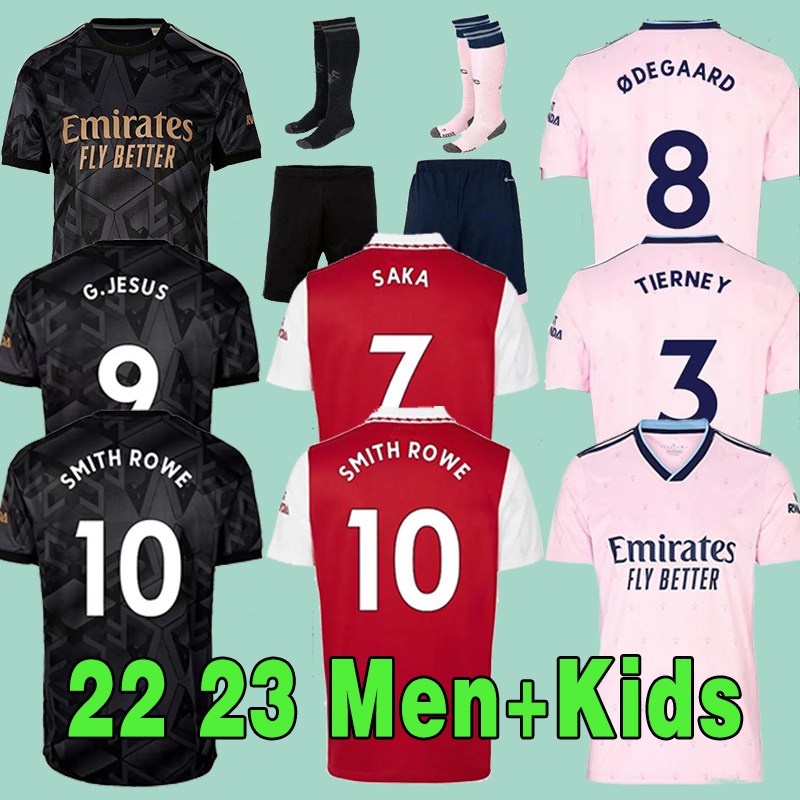 

Soccer Jerseys CRONALDO PLAYER G. JESUS ODEGAARD SAKA Fans Player Version 22 23 MARTINELLI SMITH ROWE football shirt Football Shirt Men Kids Sets Kit, 22 23 home aldult epl