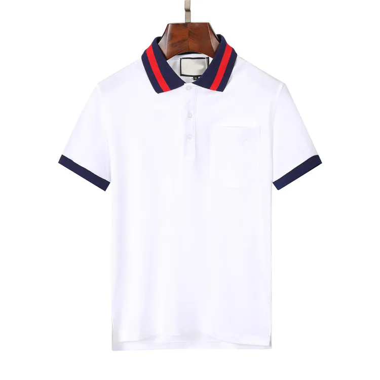 

Mens Polo Shirt Designer Man Fashion Horse T Shirts Casual Men Golf Summer Polos Shirt Embroidery High Street Trend Top Tee Asian size M-3XL
