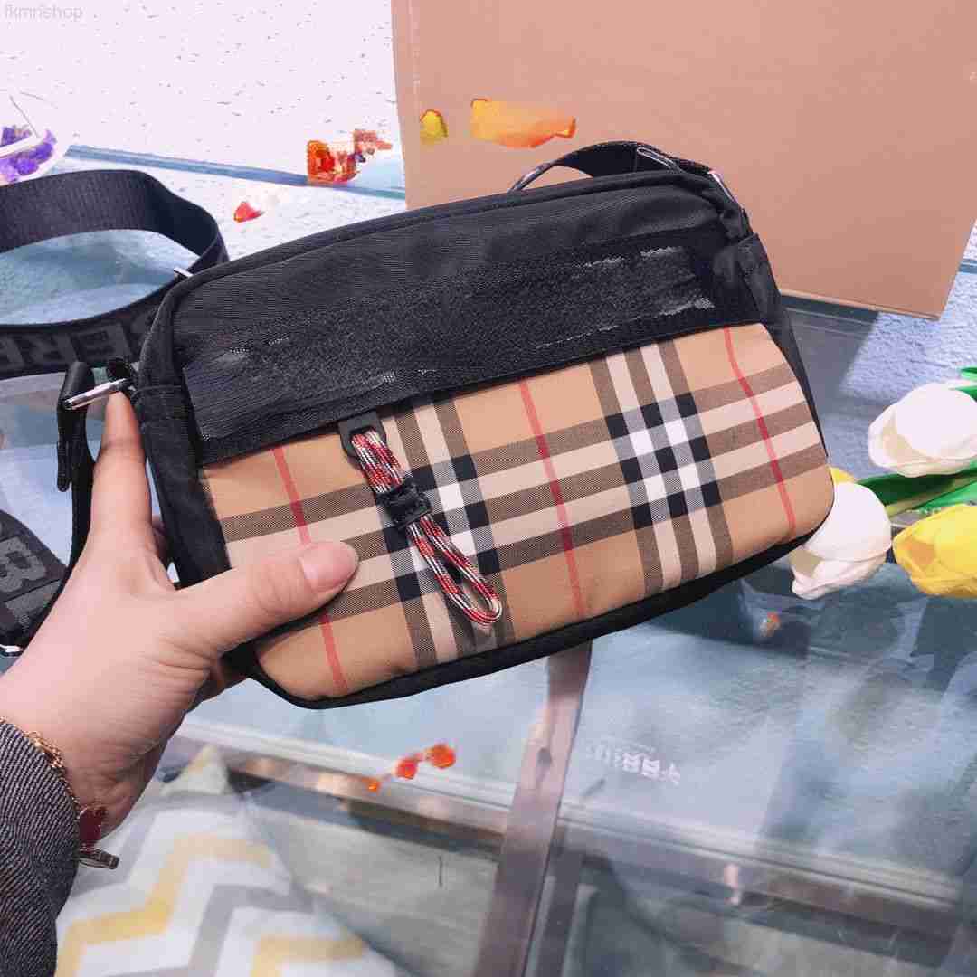 Designer Luxury Burbrerity Bags For Women High Quality Brown Crossbody Handbags Vintage Burbrery Leather Wallet Paris Plaid The Totes Bag Fashion Pu