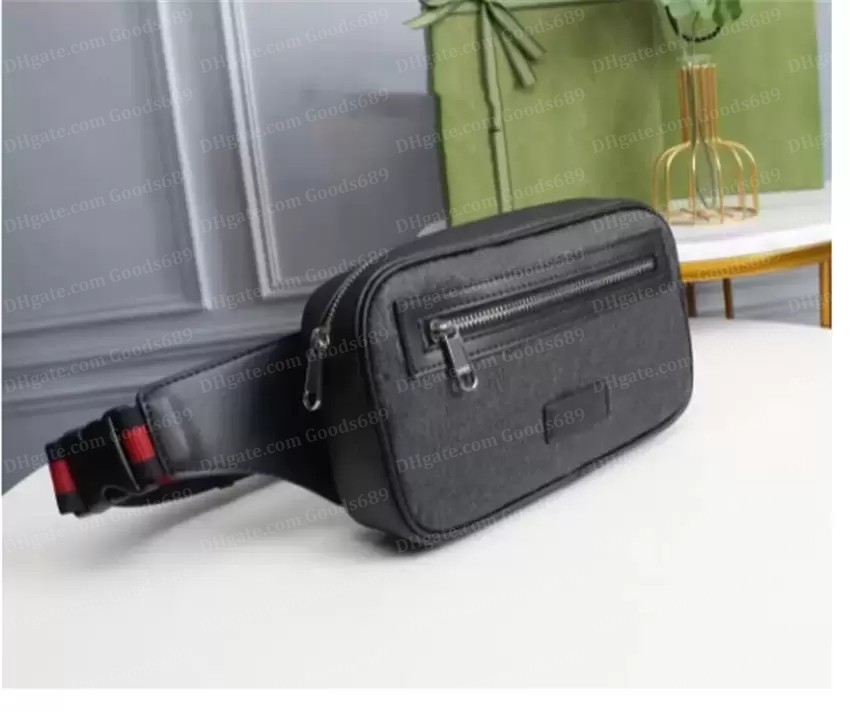

Designer Waist Bag Bumbag Belt Mens Backpack Tote Crossbody Purses Messenger Men Handbag Women Fashion Wallet Fannypack Goods689, Black