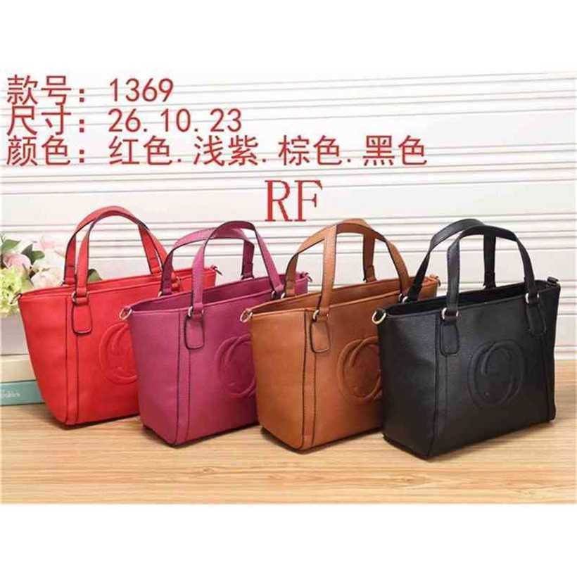 

Handbag High quality 2023 new bag ball pattern shoulder portable Tote women's, Red6