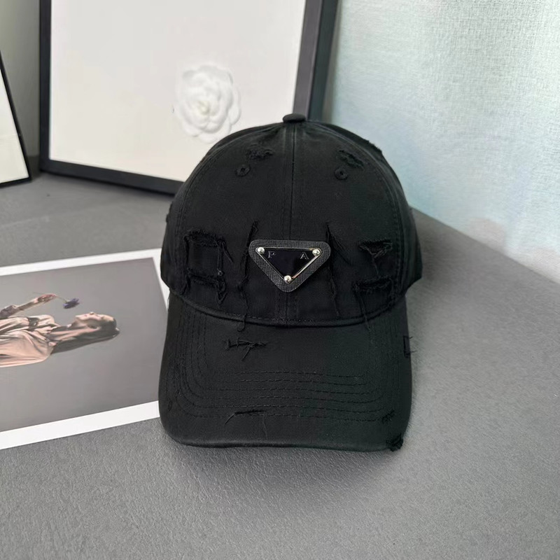 

Luxury designer brand men's and women's baseball cap classic inverted triangle summer outdoor sunshade sunshade hat fashion trend retro