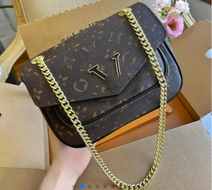 

CC PASSY chain bag handbag tote designer women genuine leather Shoulder messenger bags Luxurys crossbody monograms flip wallet ladies purse