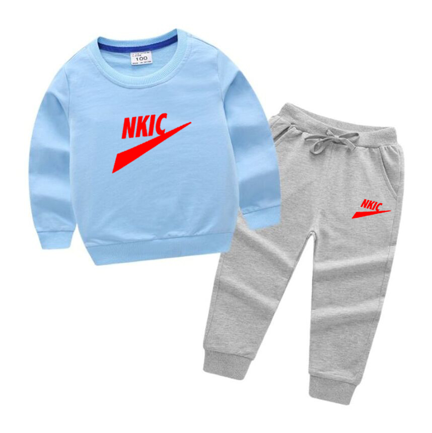Nouveaux enfants garçons fille vêtements ensembles Sport costume ensemble mode enfant sweats à capuche pantalon costume ensemble enfant en bas âg