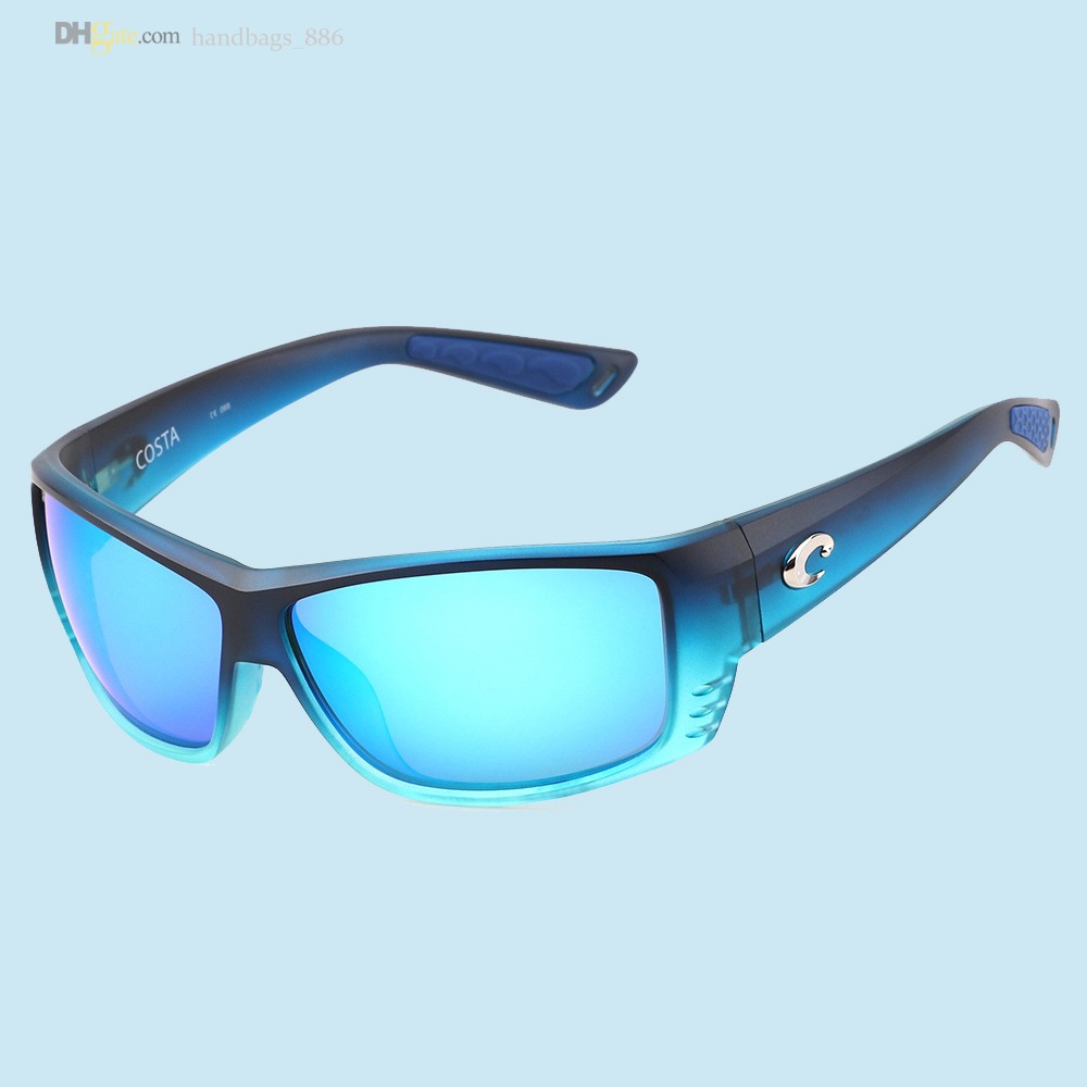 

costa sunglass polarizing UV400 designer sunglasses for women Cat Cay fishing glasses PC lenses Color Coated TR-90&Silicone Frame