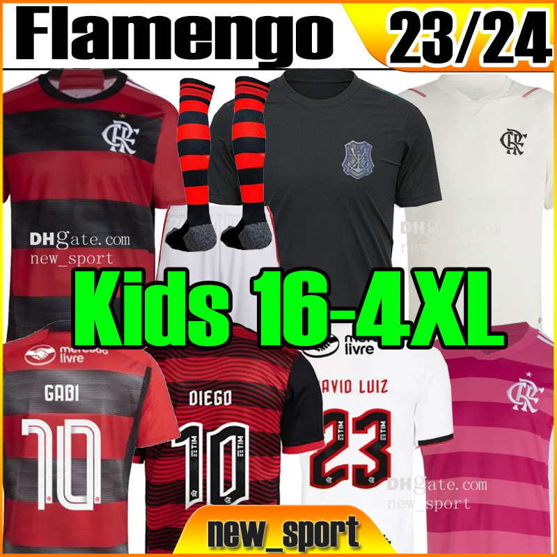 

XXXL 4XL 23 24 Flamengo soccer jerseys Outubro Rosa Fans version 2022 2023 Special Training DIEGO GABRIEL B.HENRIQUE B. DE ARRASCAETA Men Kids add Socks football shirts, 22 23 home kit+socks