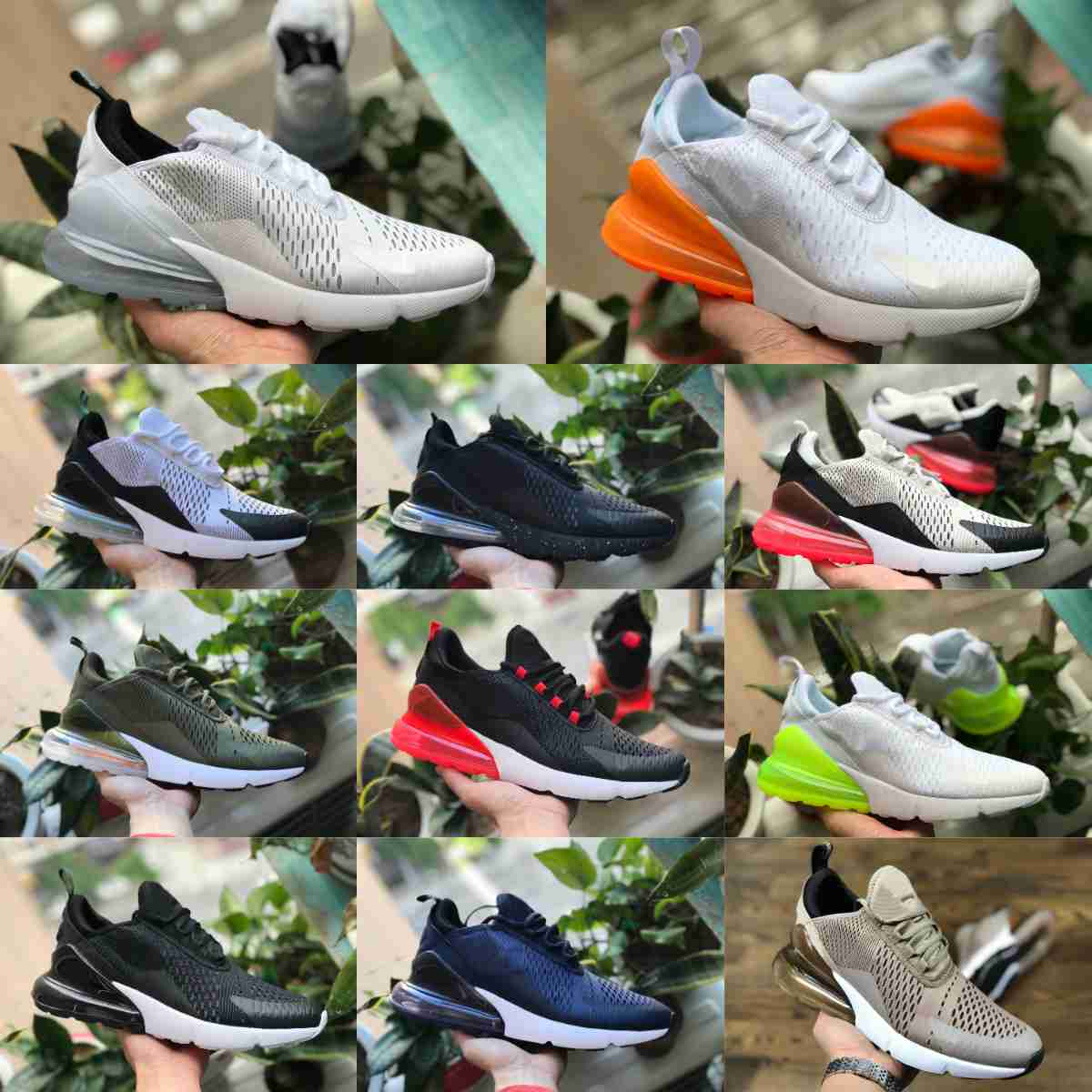 

2023 Dusty Cactus 270 Shoes Mens Tennis Runner Sneakers Triple Black White 270s Light Bone Be True Barely Rose Volt Women Breathable Mesh Trainer Sports Designers S18, Please contact us
