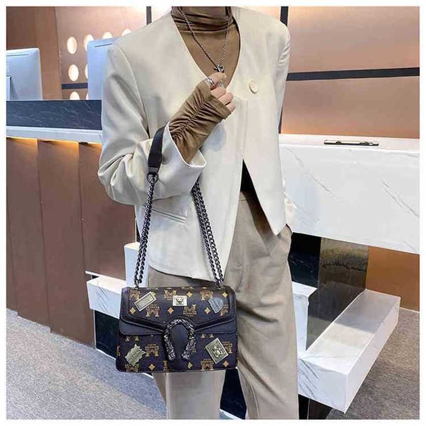 

Handbag High quality 2023 new bag Women's shoulder chain diagonal women's printing, Style one