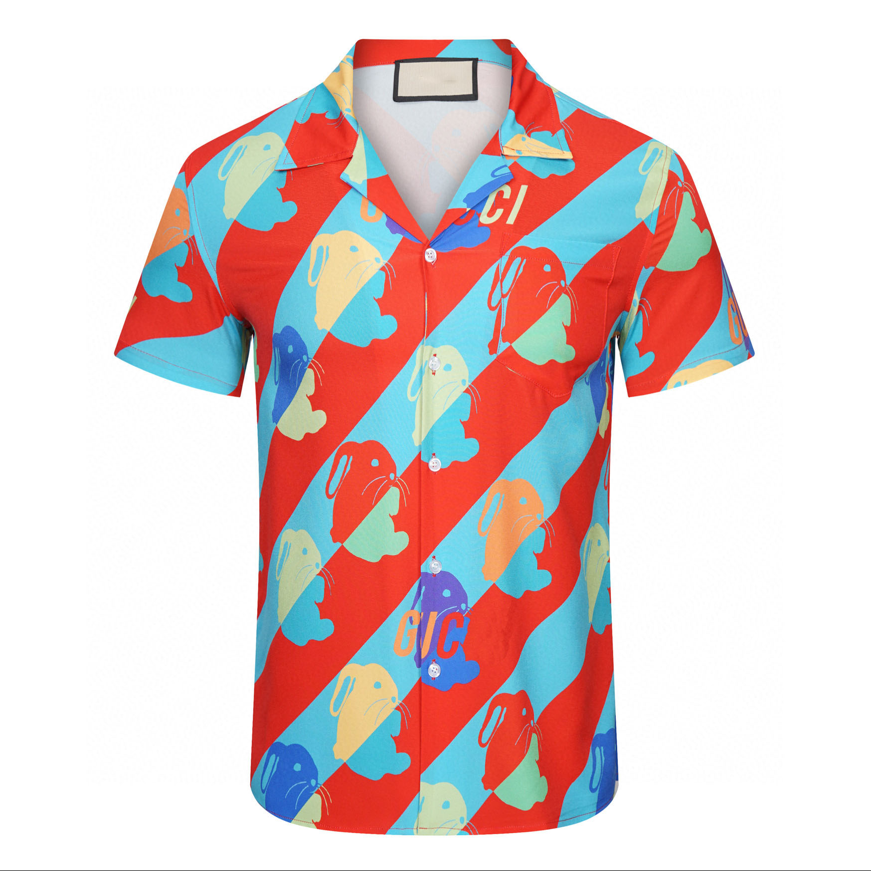 

Men's Plus Tees & Polos Round neck embroidered and printed polar style summer wear with street pure cotton f222r