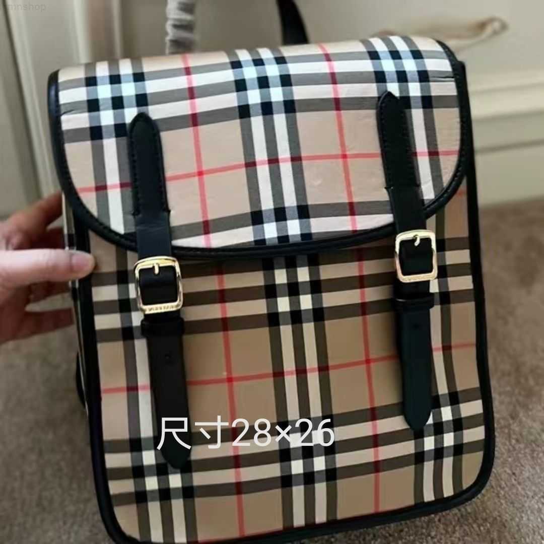 Designer Luxury Burbrerity Bags For Women High Quality Brown Crossbody Handbags Vintage Burbrery Leather Wallet Paris Plaid The Totes Bag Fashion Pu