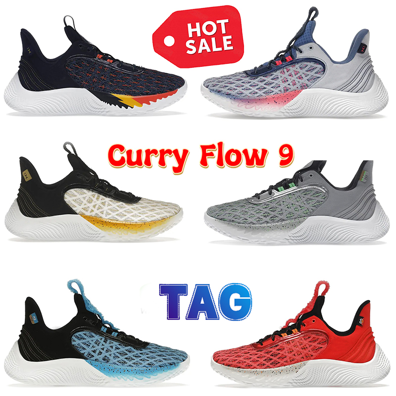 

Mens Curry Basketball Shoes Currys Flow 9 mesh Cushion Sneakers We Believe Warp the Game Day Close It Out Sesame Street Elmo Oscar Cookie Monster men Sneaker, 03-sesame street the count