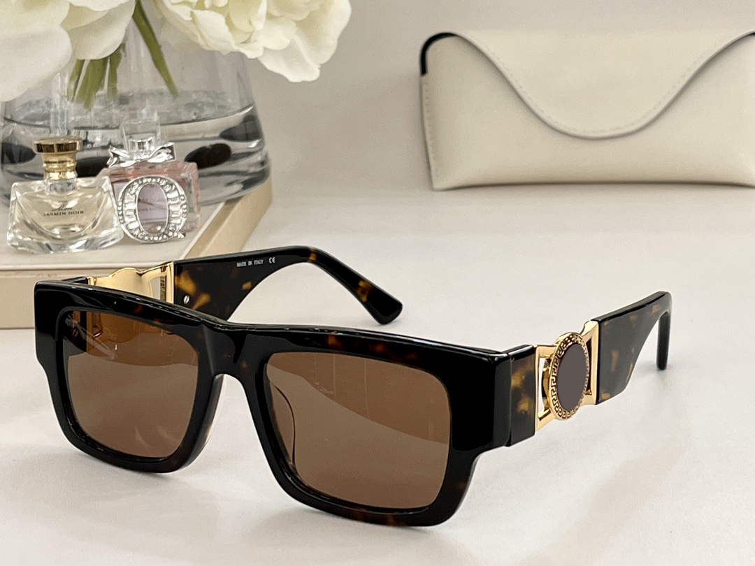 

Sunglasses For Men Women Acetate 4414 Style Anti-Ultraviolet Retro Eyewear Plate Plank Frame Random Box