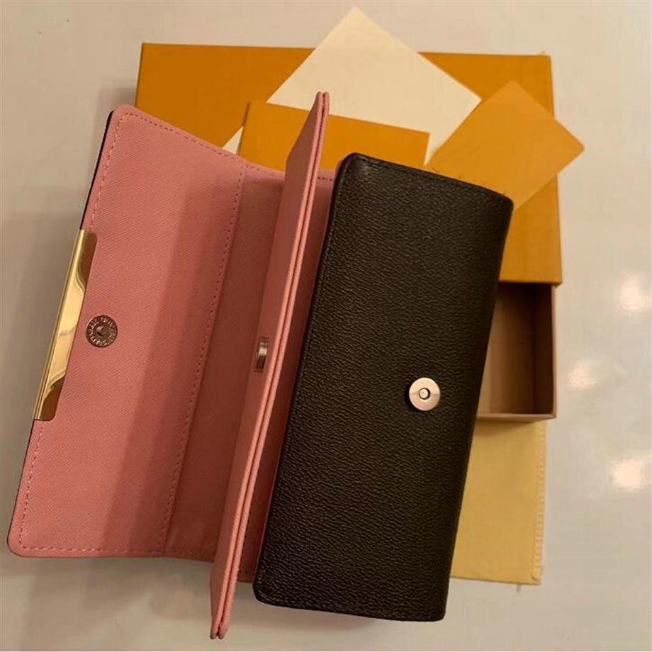 

Multiple Wallet Top Quality N63336 Leather Fashion Men Wallet Compartment Coin Pocket Card Holder Multi Purse Womens Wallets 30169293J, Red