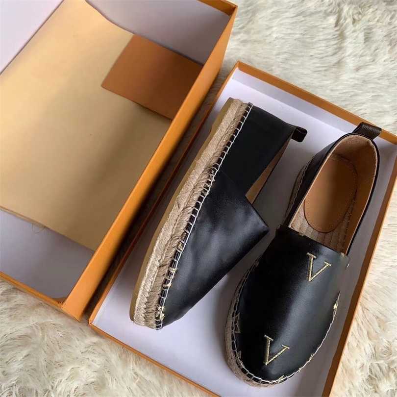 

Espadrilles Designer Shoes Luxury Sneakers Woman Casual Shoe Canvas Real Leather Loafers Classic Design Slipper Slides by brand 07, #24