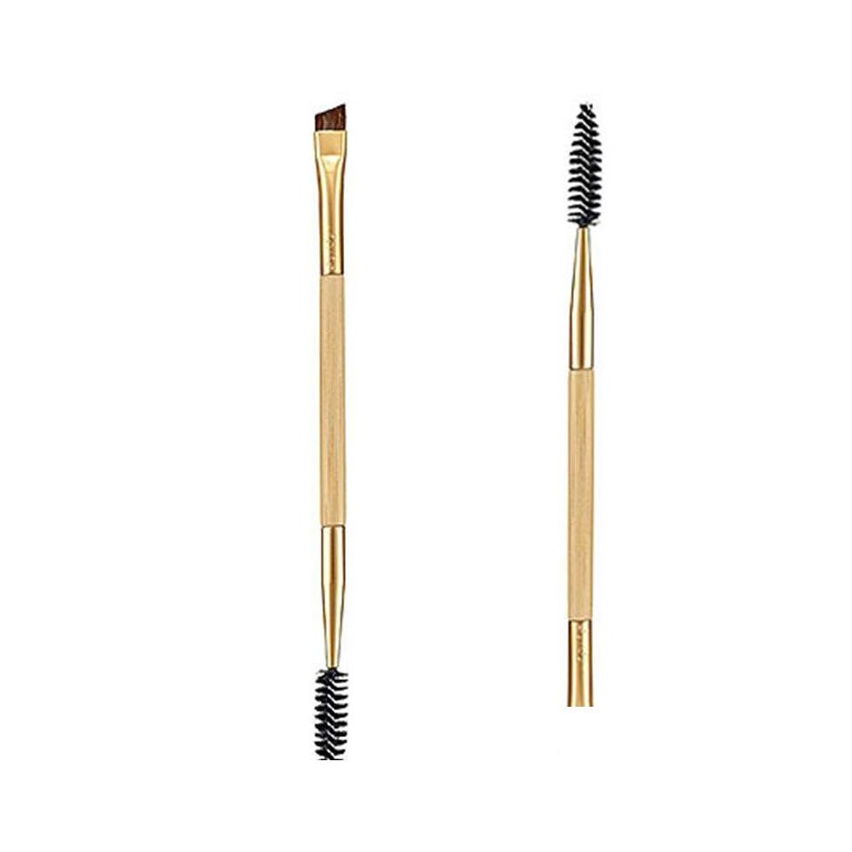 

Makeup Brushes Wholesale 1Pcs Bamboo Handle Double Eyebrow Brush Add Comb Eyelash And Tools Drop Delivery Health Beauty Accessories Dhmoi