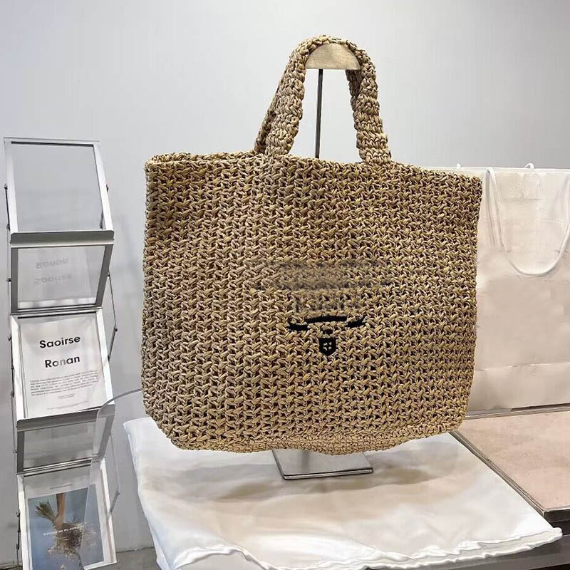 

Summer Beach Large Totes Designer Bag Cutouts Straw Tote Handbag Wallet Shoulder Bags Lady Clutch Purse Fashion Raffia Shopping Pack Travel Satchel, Colour 1