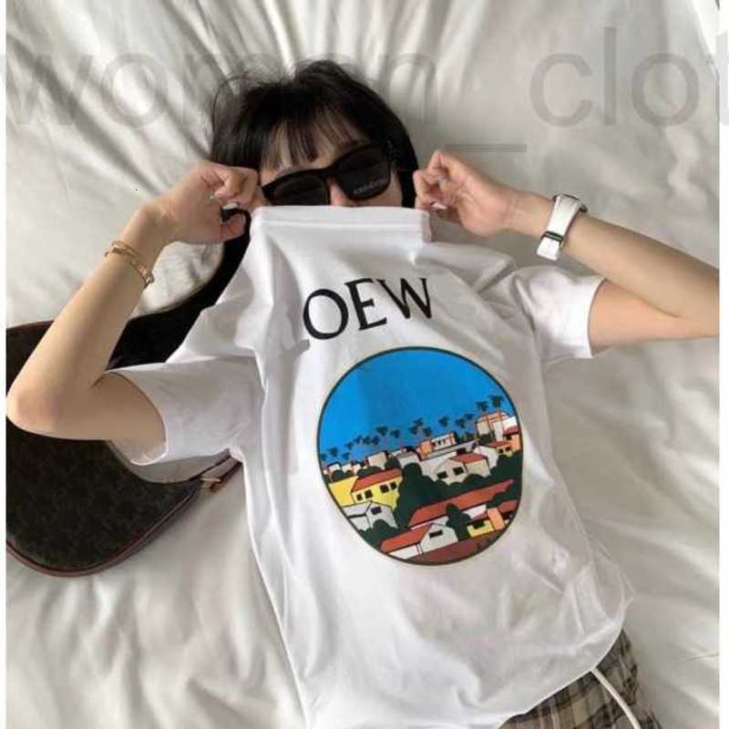 

Women's T-Shirt Designer capsule T-shirt pure cotton short-sleeved men's summer lovers' half-sleeved fashion printed female collar 86FG, Capsule - white clothes
