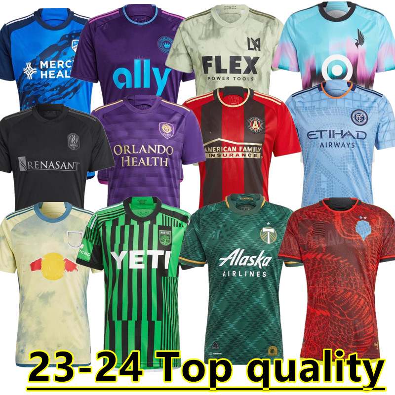 

2023 FC Cincinnati Charlotte soccer jerseys 23 24 LAFC Minnesota united LOS ANGELES vela CHIELLINI Nashville Orlando city football shirt fans 6666, White