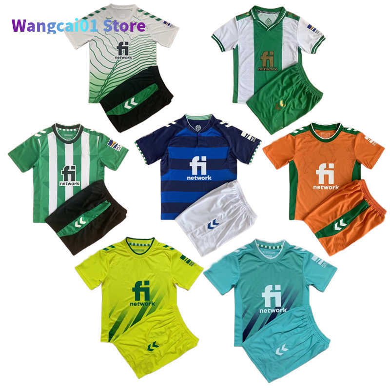 

wangcai01 Men's T-Shirts 2022-23Spanish sty T-shirt Real Adult men's suit Betis Children's clothes and pants Classic jersey 0224H23, No names no numbers