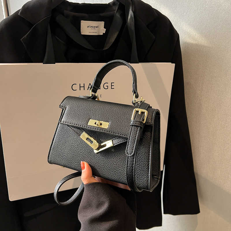 

Designer bags Herms Kelys handbags designer hems bags Women's 2023 Lychee, Black5