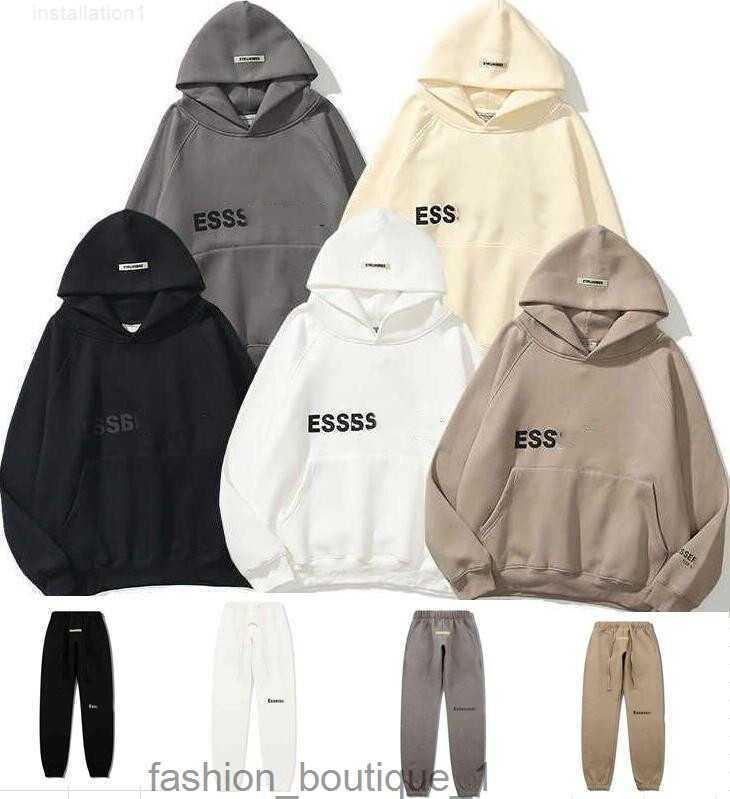 

Q13j Winter Essentials Designer Mens Hoodies Fears Loose of Pullover God Hoody Sweatshirts Long Sleeve Hooded Jumper High Quality Womens9SKAU, I3