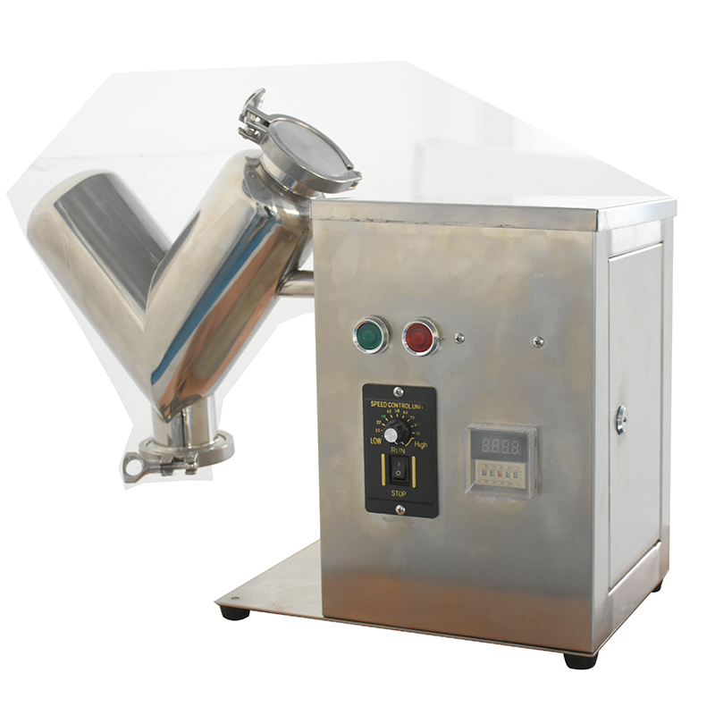

V-Shaped Mixer Seasoning Herbs Chemical Powder Granular Mixer Stainless Steel V-Shaped Mixer Lab Supplies