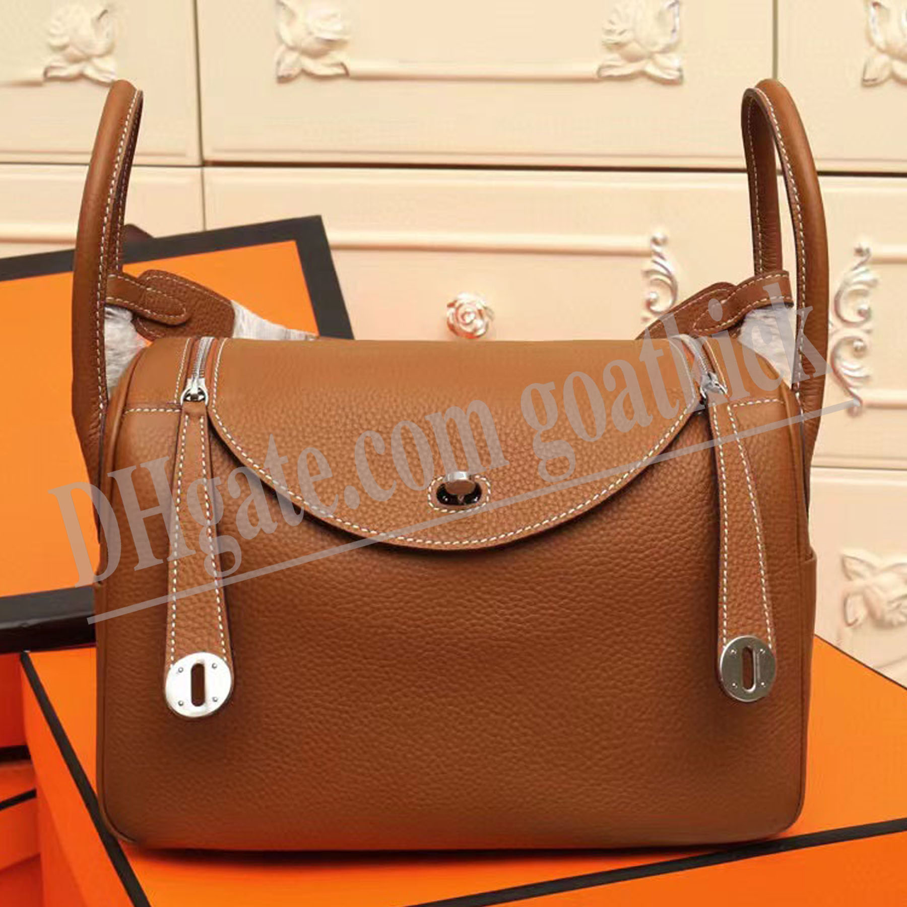 

Fashion Designer Bags Real Leather Handbag Top Quality Crossbody Luxury Bag Mini Lindies Soft Leathers Lychee Cowhide Doctor Handbag Women Handbags Purses
