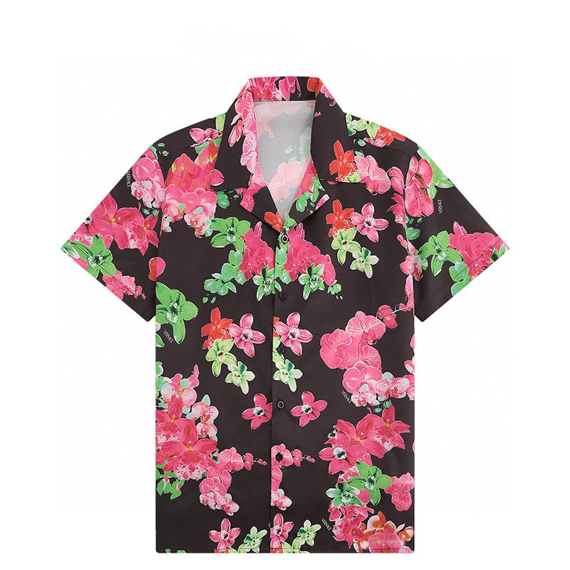 

Men's Plus Tees & Polos Round neck embroidered and printed polar style summer wear with street pure cotton f22w