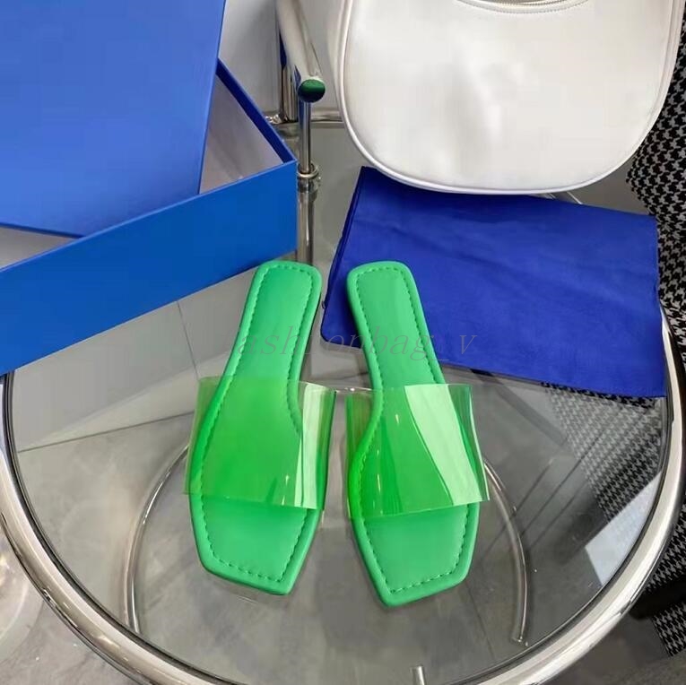 

Designer Slippers Fashion Sandals Women Flat-bottom Jelly Slippers Platform House Slipper Colorful Sandal Beach Flat Shoes