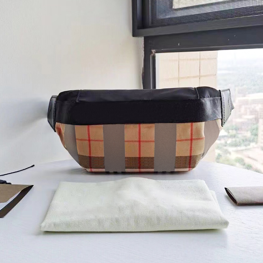 

Fashion canvas Tb stripes belt bag vintage Luxury Crossbody fanny pack nylon bumbag tote men's Women's designer purses handbags Waistpacks shouder bum bags wallets