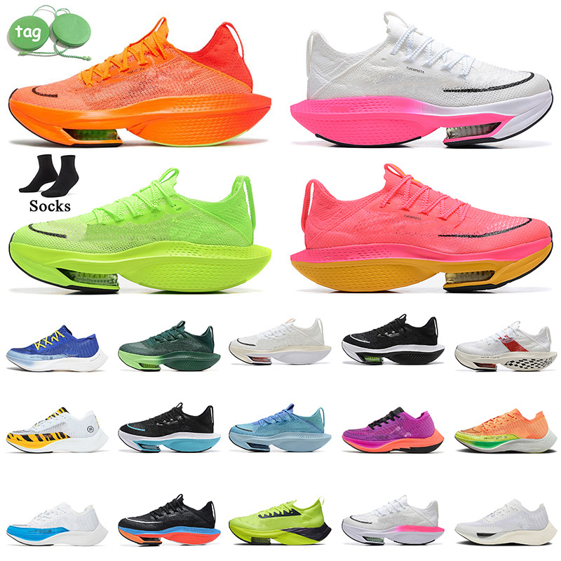 

WITH BOX Designer ZoomX Vaporfly Next Womens Mens Running Shoes Zooms 20 Total Orange White Pink Hyper Violet Ekiden Be True Volt Sail White Metallic Silver Jogging Tr, A10 36-45