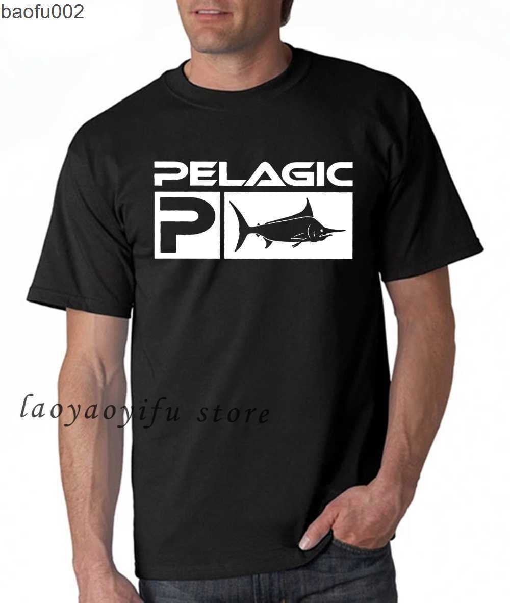 

Men's T-Shirts Men Summer Fashion T Shirt Pelagic Fishing Aquatic Graphic Tshirts Male Retro Tops Hombre Oversized T-shirt Men Clothing Shirts W0224, 54yao238-white