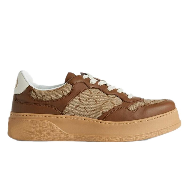 

Casual Shoes Trainers Thick Sole Small White Shoes Men Women Designer Top High Printed Embossed Lace Up Sports Shoes Sneakers 36-45