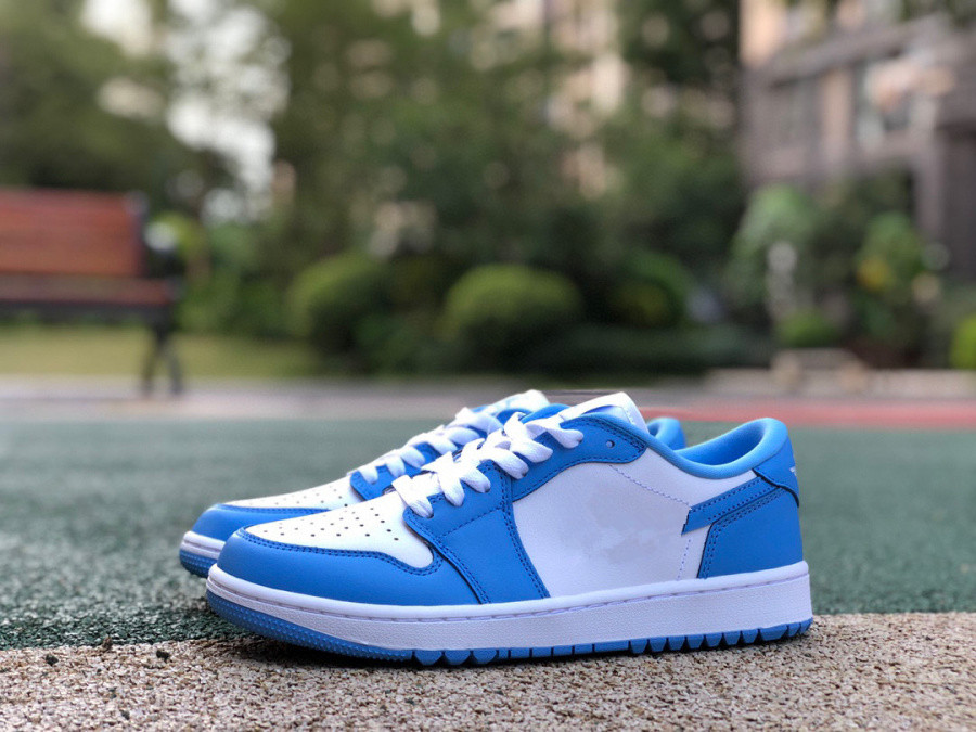 

Jumpman 1s UNC White University Blue Basketball Shoes Low Mens Woman golf designer Shoes Sports Sneakers Ship With box, 1s low unc