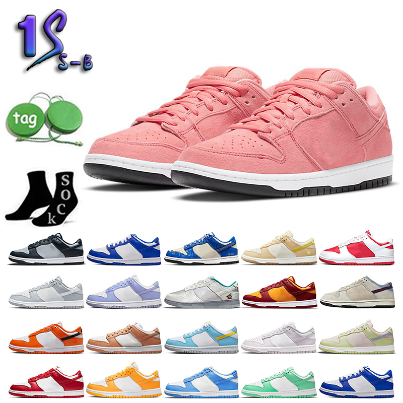 

Designer sb low Running Shoes dunksb Men women sports Sneakers Panda chunky dunky Cactus Reverse UNC Chlorophyll Black Blue Paisley muslin Dunkes mens trainers